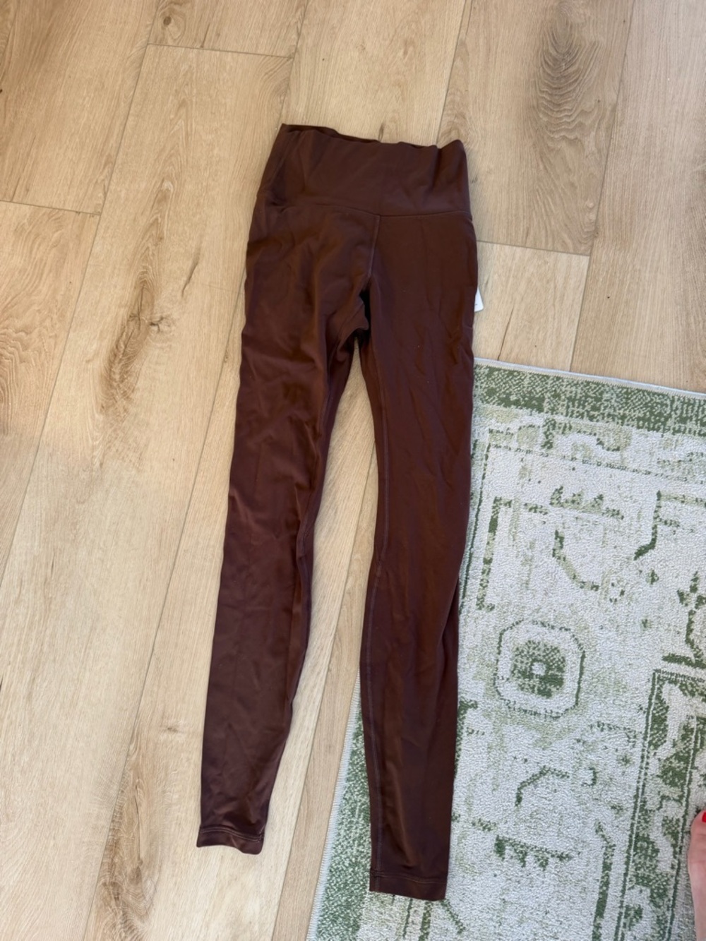 High-Rise Brown Yoga Leggings